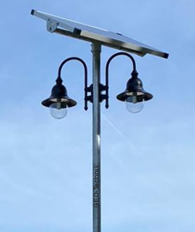 Solar Park Pole Lights and Footway Lighting