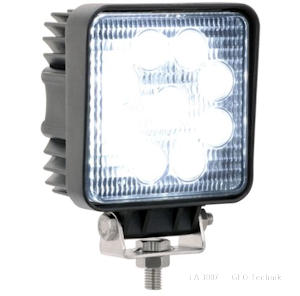 Auto LED Suchscheinwerfer 12V-24V IP67 60W (400W) eckig