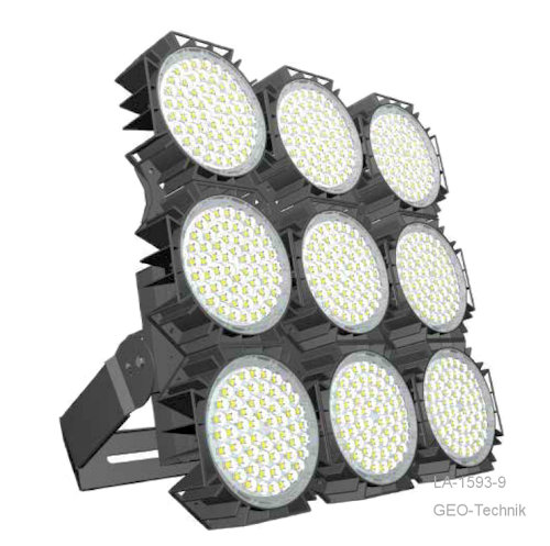 LED Fluter Flutlicht Außen Strahler Scheinwerfer LED Straßenlampe Industrielampe 