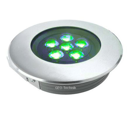 LED Inground Spotlight RGB Coloured 173mm IP67