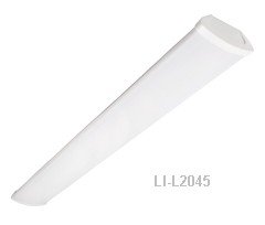 Flache Anbauleuchte LED mit Abdeckung 60cm 2x T8