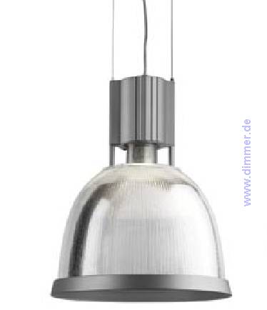Pendelleuchte Bistro weiß 42cm für Leuchtstofflampe 42W
