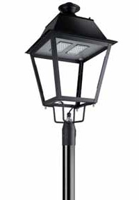 LED Street Post Light Old Style Lantern 40W