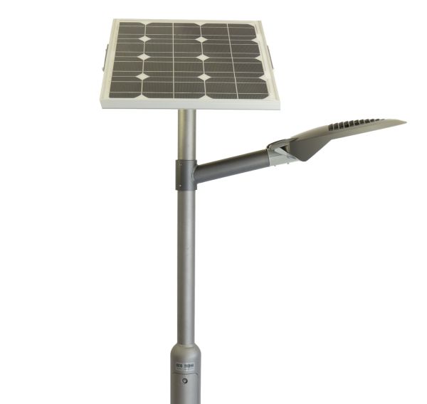 LED Solar Straßenlampe Äquator 60 Watt Lithium-Eisen