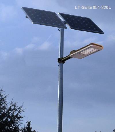 Lámpara de Calle Solar LED Oasis 400 Watt