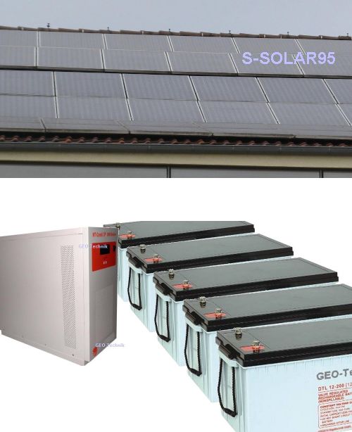Alimentation solaire photovoltaïque 7,8 kW