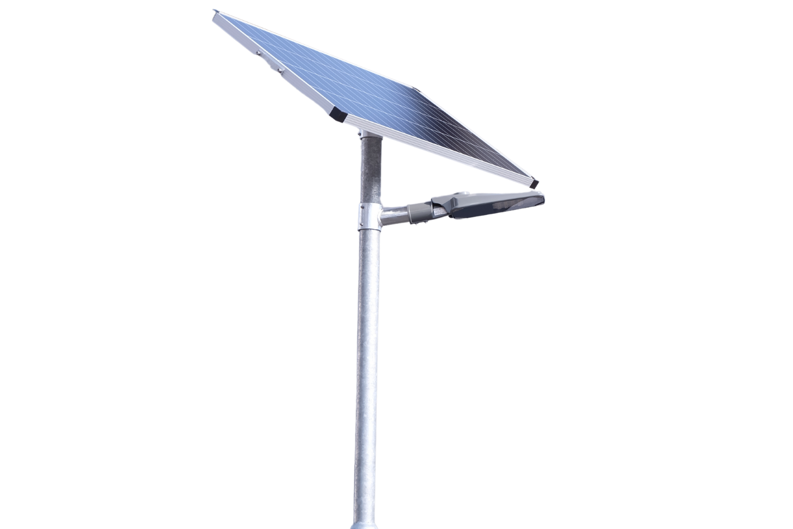 Autarke Solar Straßenleuchte LED Winter