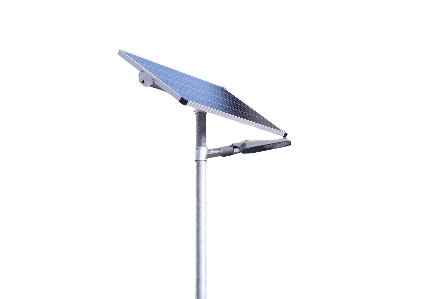 Solar Street Light LED Private Road 100W Lithium with Pole