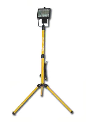Akku Baustrahler mit Stativ LED 30 (300W)