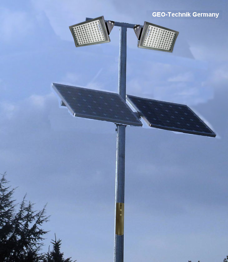 Solar Floodlight Tower 500W / 100W LED